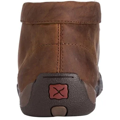 Twisted X Mens Steel Toe Driving Mocs D Toe - MDMST01