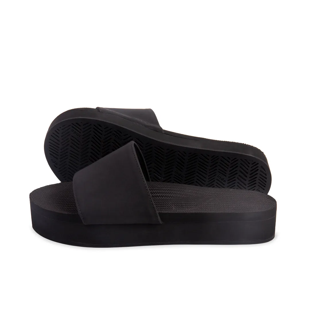 Women's Slides Platform - Black