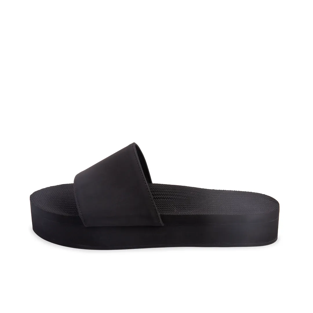 Women's Slides Platform - Black