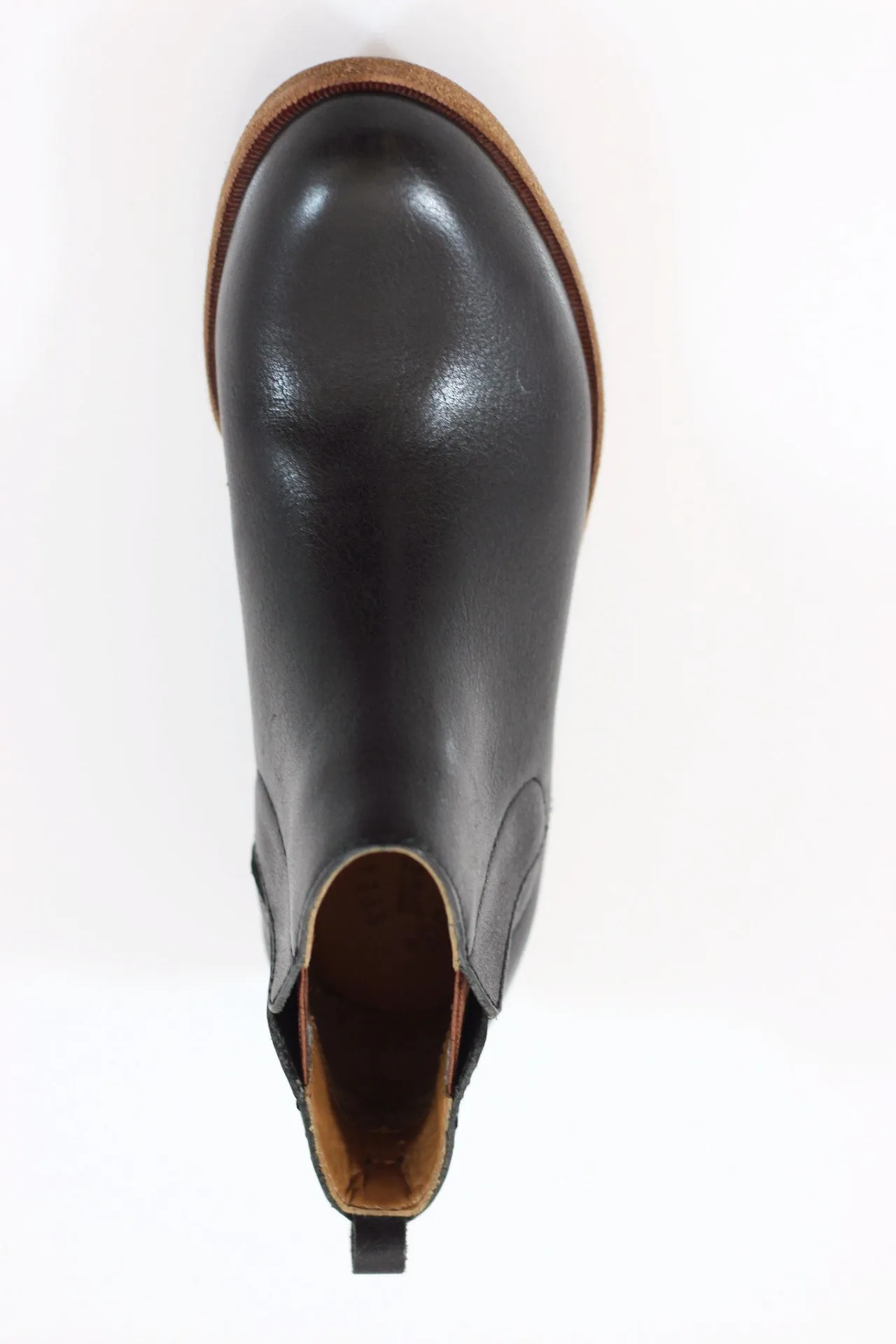 Women's Velma Chelsea Boot - Black Leather